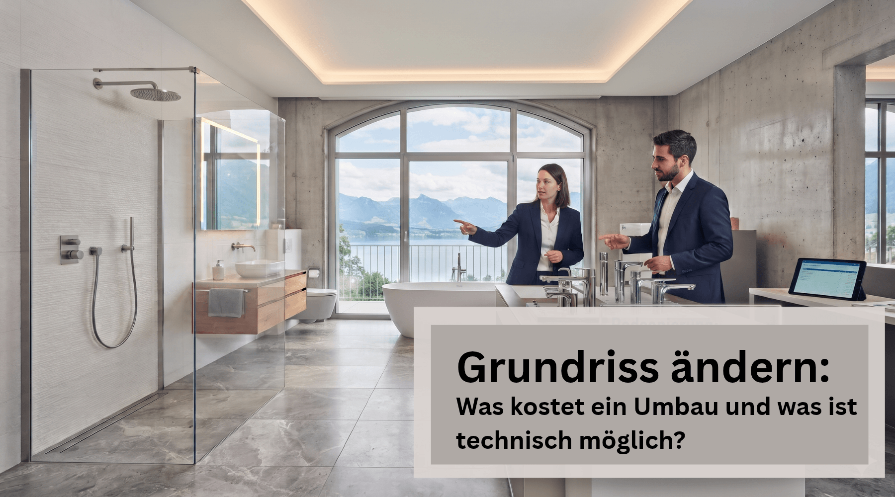 Grundriss ändern: Was kostet ein Umbau und was ist technisch möglich?