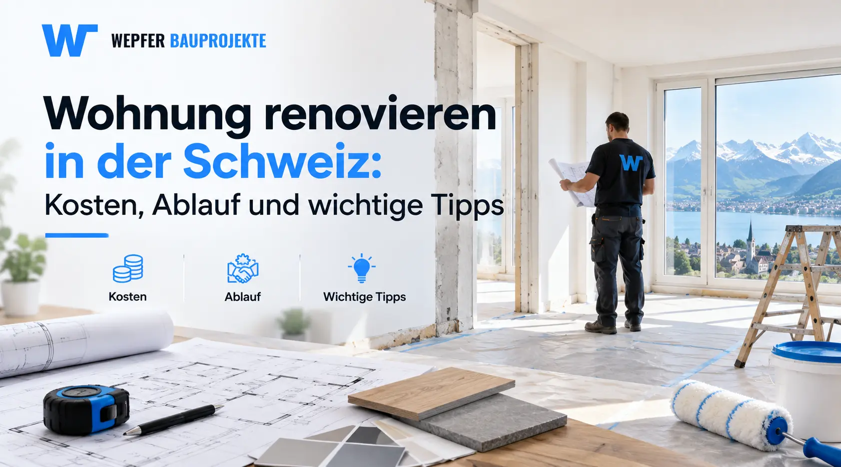 Wohnung renovieren in der Schweiz: Kosten, Ablauf und wichtige Tipps