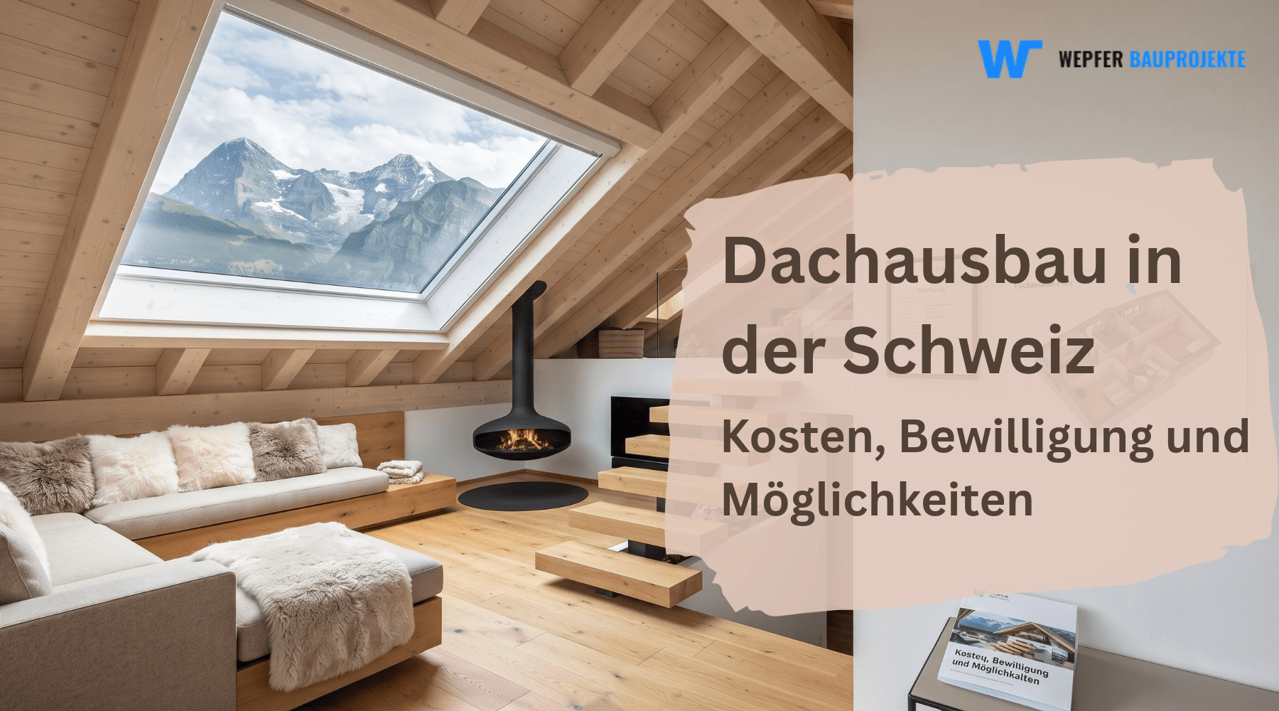 Dachausbau in der Schweiz