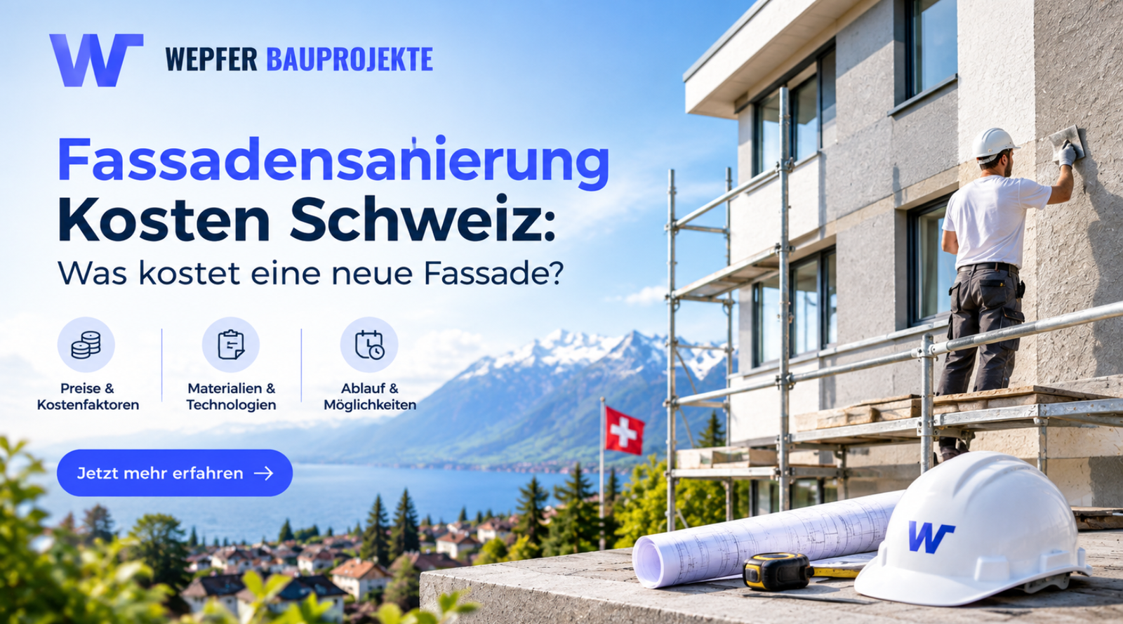 Fassadensanierung in der Schweiz
